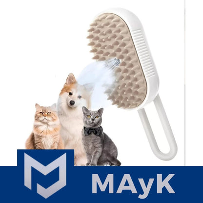 Peine a Vapor para Mascotas Recargable
