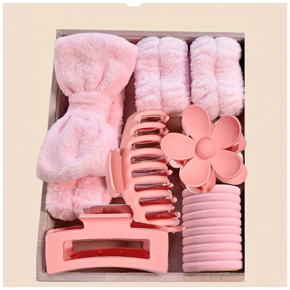 Set Completo de Belleza 8 en 1 – Vincha Spa y Muñequeras