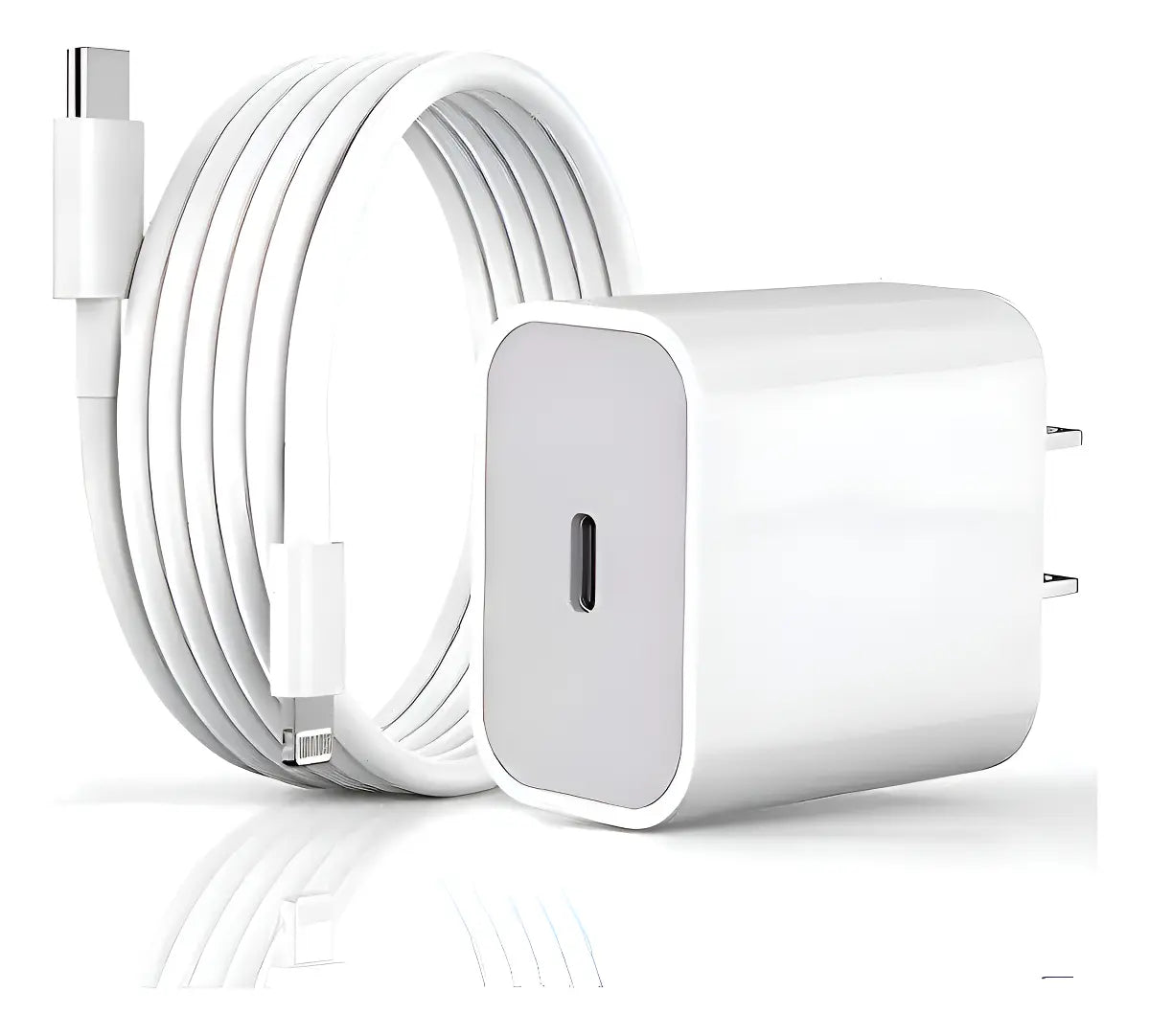 Cargador Rápido 20W USB-C a Lightning
